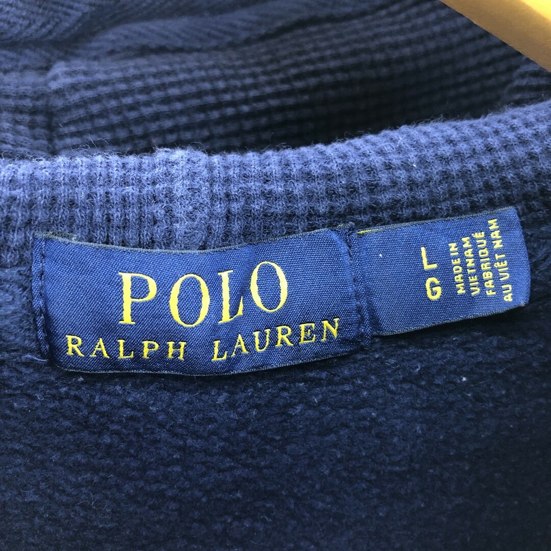 Ralph Lauren(ラルフローレン)の古着 ラルフローレン Ralph Lauren POLO RALPH LAUREN スウェットフルジップパーカー メンズL /eaa411047 メンズのトップス(スウェット)の商品写真