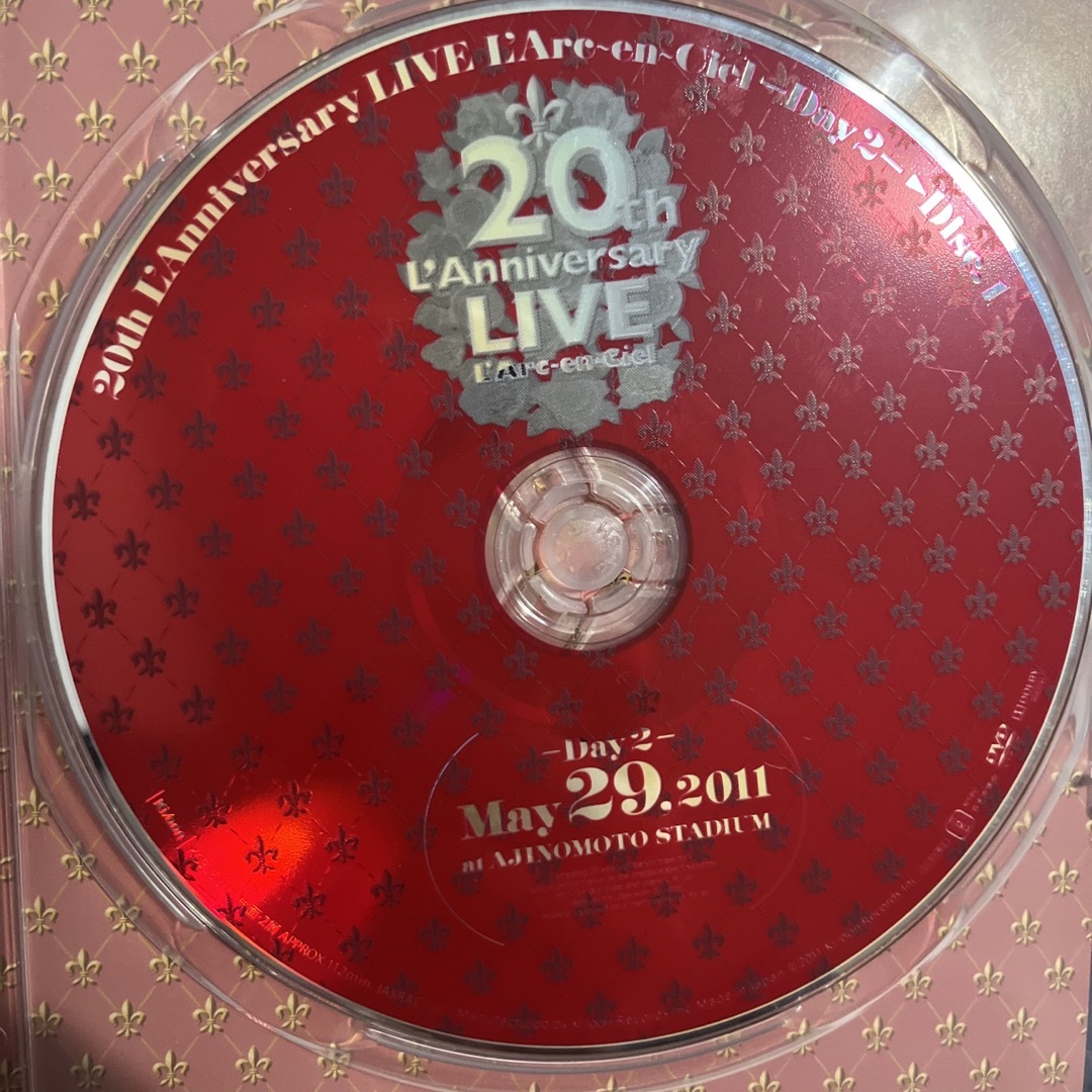 L'Arc～en～Ciel(ラルクアンシエル)の20th　L’Anniversary　LIVE　-Day2- DVD エンタメ/ホビーのDVD/ブルーレイ(ミュージック)の商品写真