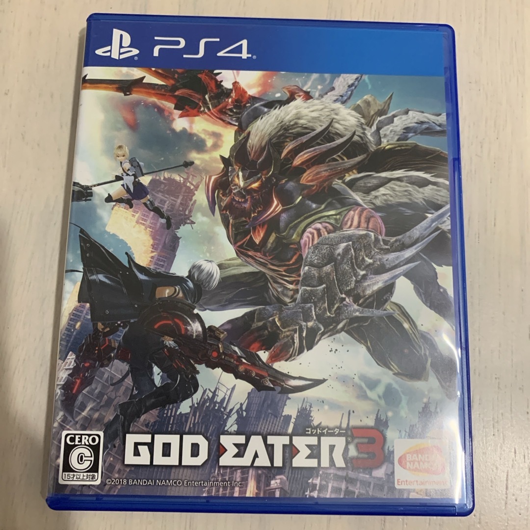 GOD EATER 3（ゴッドイーター3） エンタメ/ホビーのゲームソフト/ゲーム機本体(家庭用ゲームソフト)の商品写真