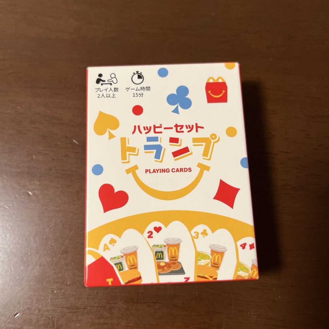 マクドナルド(マクドナルド)のマック　マクドナルド　ハッピーセット　トランプ エンタメ/ホビーのテーブルゲーム/ホビー(トランプ/UNO)の商品写真