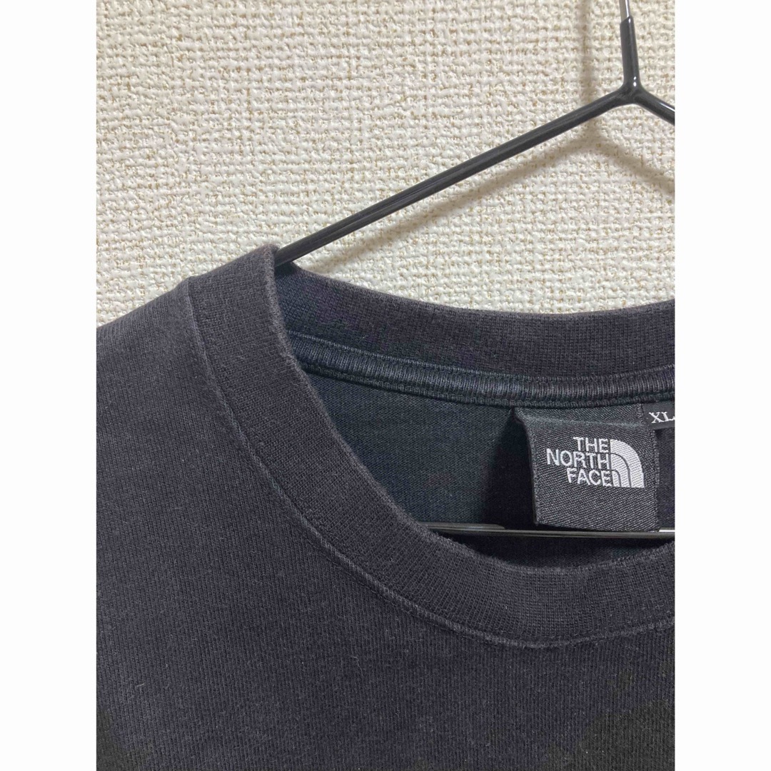 THE NORTH FACE(ザノースフェイス)の最終セール！！　　ノースフェイス　黒ロンT メンズのトップス(Tシャツ/カットソー(七分/長袖))の商品写真