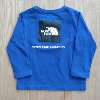 ザノースフェイス(THE NORTH FACE)の専用THENORTHFACE(ザノースフェイス)　長袖カットソー　ブルー　90㎝(Tシャツ/カットソー)