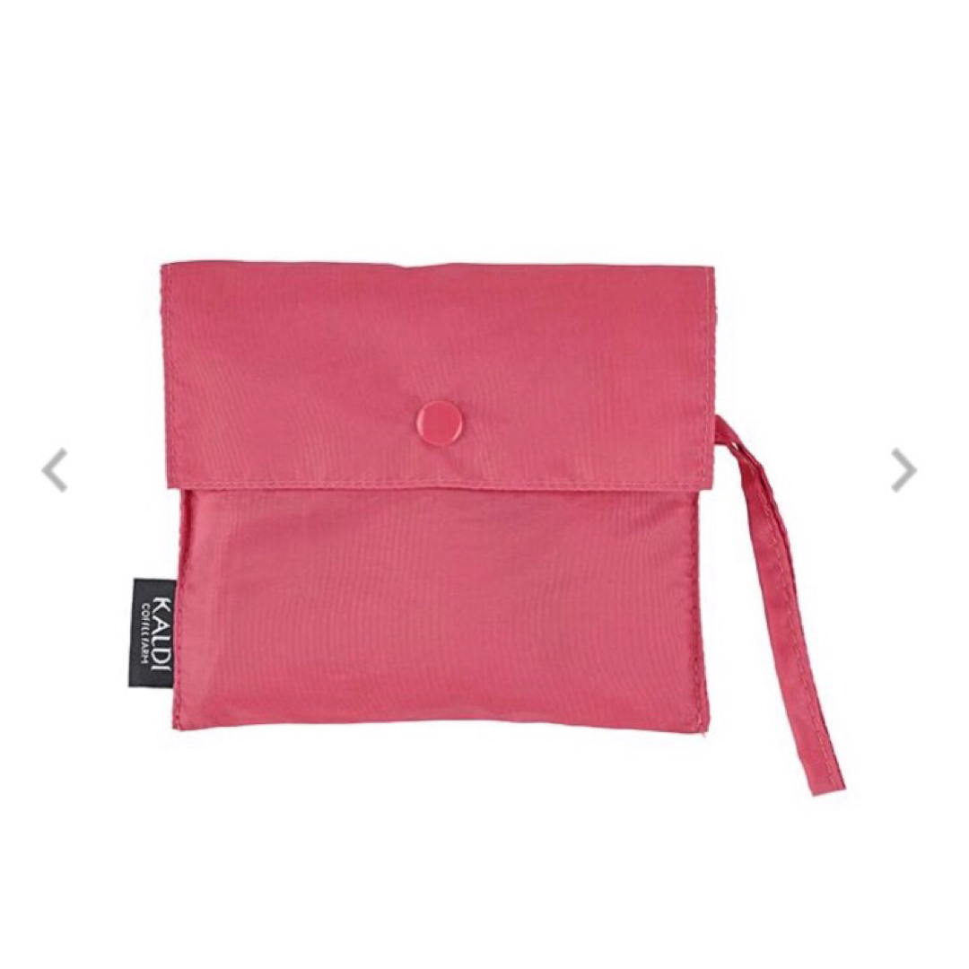 KALDI(カルディ)のカルディ　エコバッグ　オンライン限定色　スモーキーピンク レディースのバッグ(エコバッグ)の商品写真