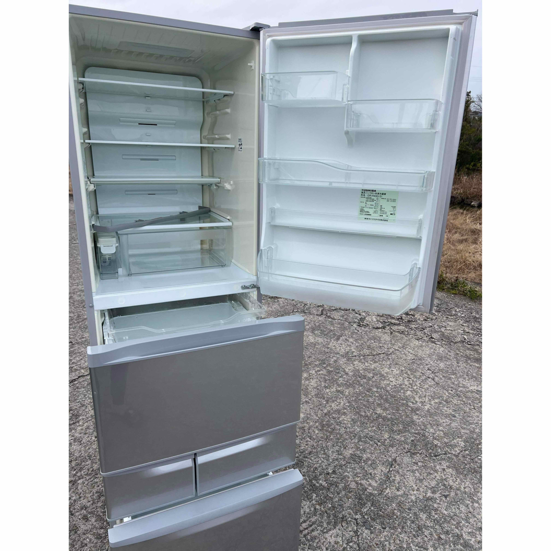 東芝冷蔵庫４２６L 自動製氷機 スマホ/家電/カメラの生活家電(冷蔵庫)の商品写真