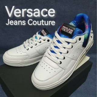 VERSACE - ★新品・メンズ★【Versace Jeans Couture】宇宙柄　白　41