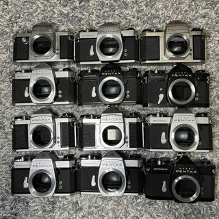 ペンタックス(PENTAX)のPENTAX SP フィルムカメラ ジャンク 12台 処分価格 ⑤ 早い者勝ち(フィルムカメラ)