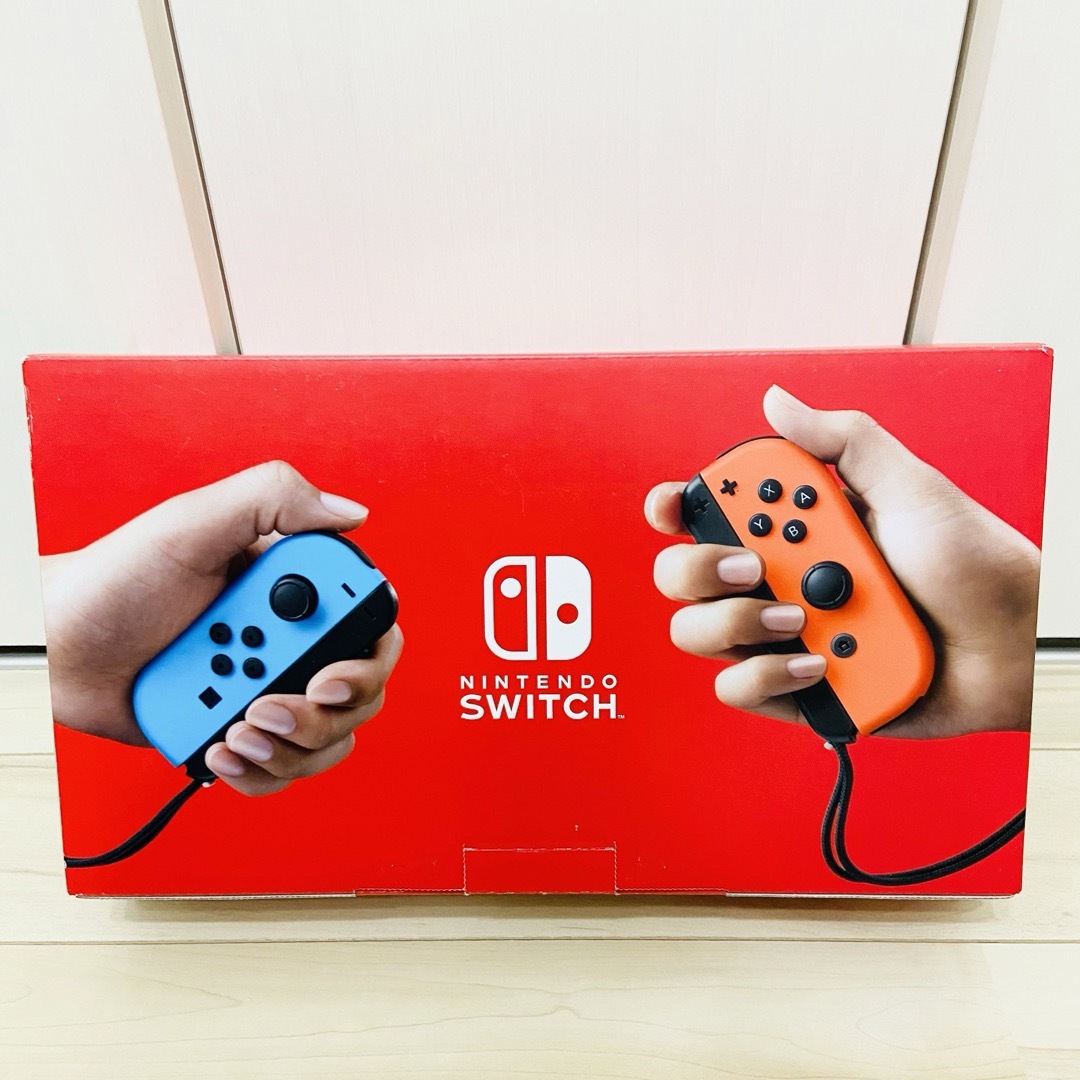 Nintendo Switch(ニンテンドースイッチ)の【美品】バッテリー強化版　スイッチ　NINTENDO SWITCH 本体 エンタメ/ホビーのゲームソフト/ゲーム機本体(家庭用ゲーム機本体)の商品写真