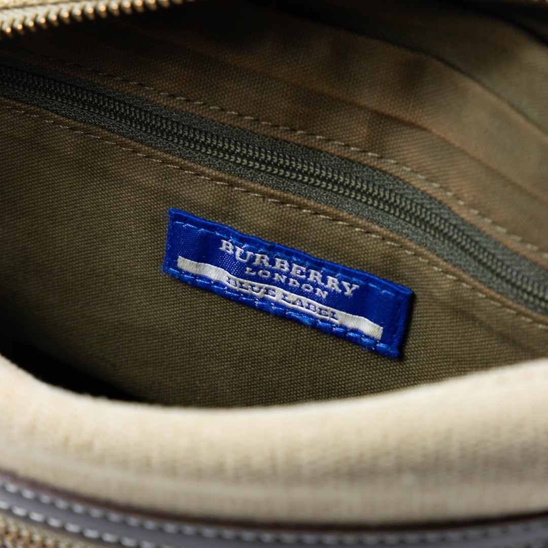 BURBERRY BLUE LABEL(バーバリーブルーレーベル)の【BURBERRY BLUE LABEL】ショルダーバッグ　ベージュ　コットン レディースのバッグ(ショルダーバッグ)の商品写真