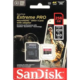 新品SanDisk Extreme Pro マイクロSDカード(その他)