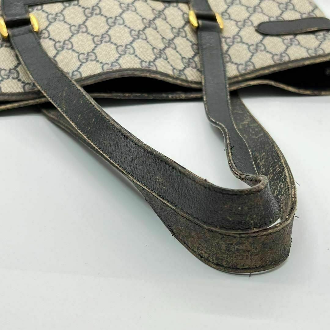 Gucci(グッチ)の✨良品✨️GUCCI GG柄 ハンドバッグ トートバッグ ヴィンテージ レディースのバッグ(トートバッグ)の商品写真