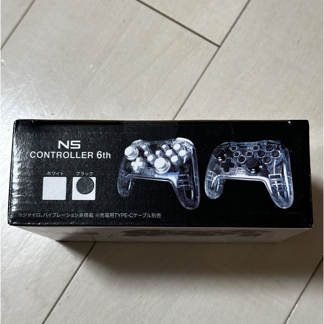 充電 NS コントローラー 6th ブラック エンタメ/ホビーのゲームソフト/ゲーム機本体(その他)の商品写真