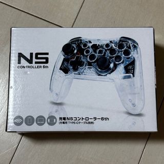 充電 NS コントローラー 6th ブラック(その他)