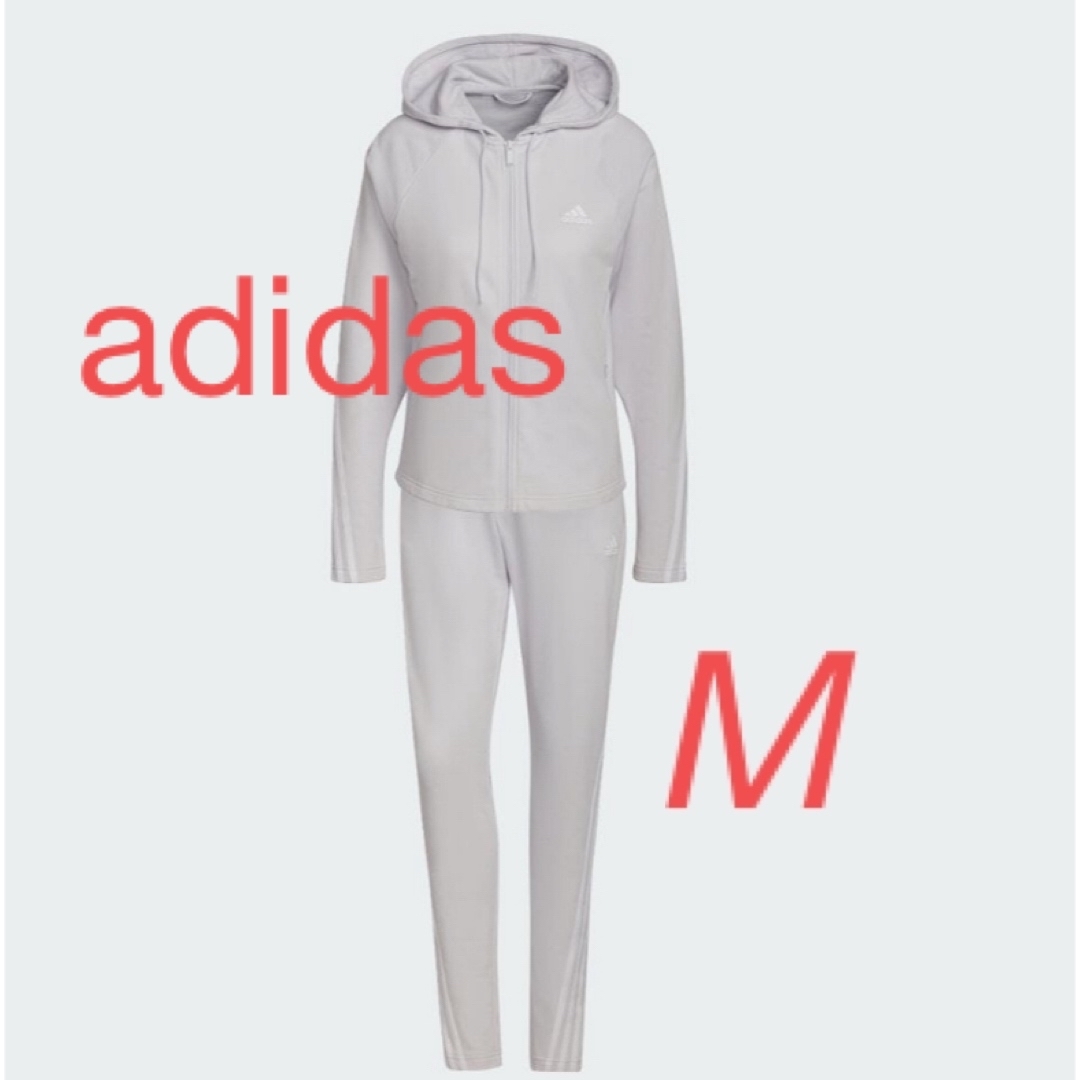 adidas(アディダス)の春セール　adidas トラックスーツ上下セット　M size レディースのトップス(トレーナー/スウェット)の商品写真