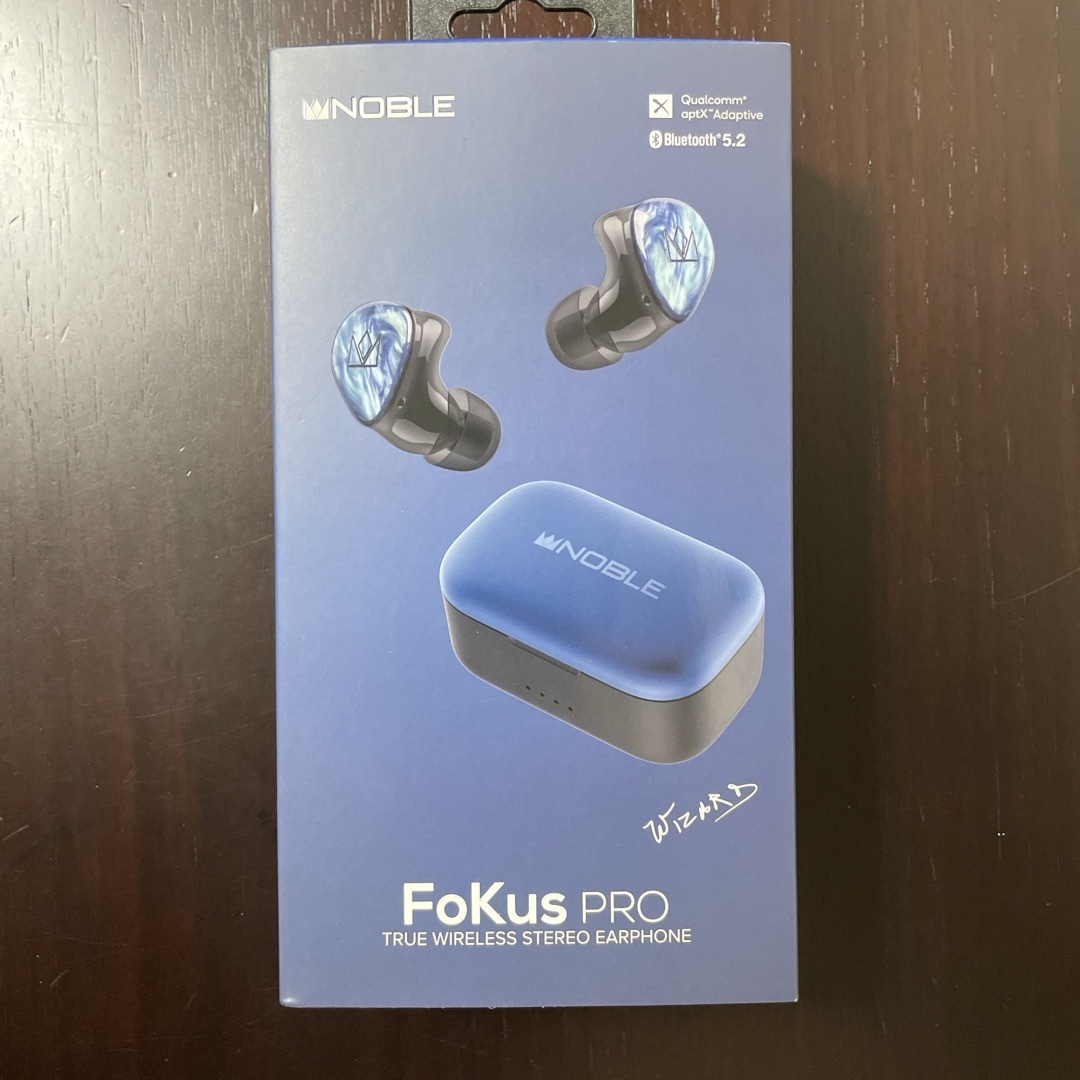 Noble(ノーブル)のNoble Audio FoKus PRO Bluetooth TWS スマホ/家電/カメラのオーディオ機器(ヘッドフォン/イヤフォン)の商品写真