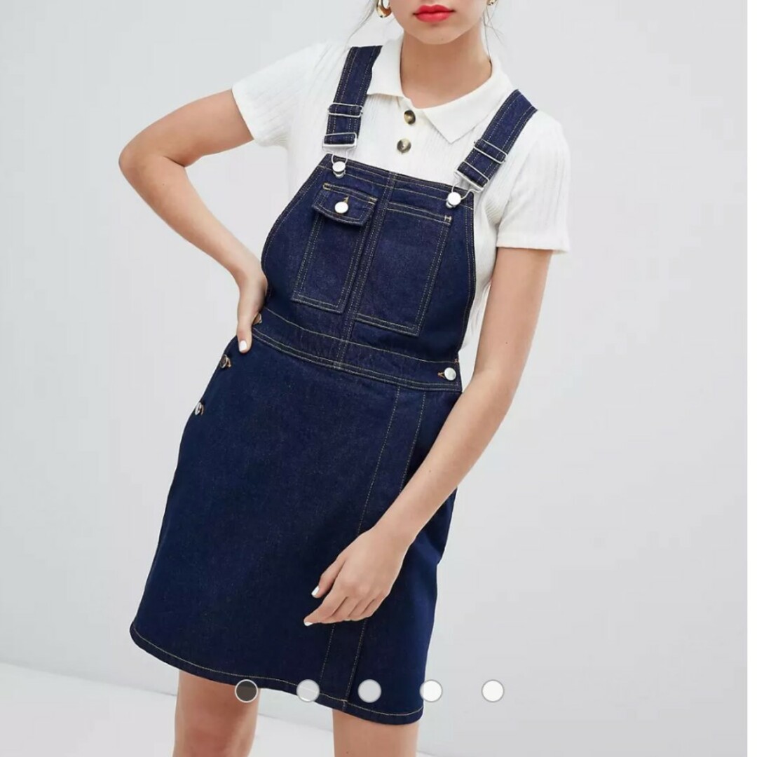 asos(エイソス)のASOS サロペットスカート レディースのパンツ(サロペット/オーバーオール)の商品写真