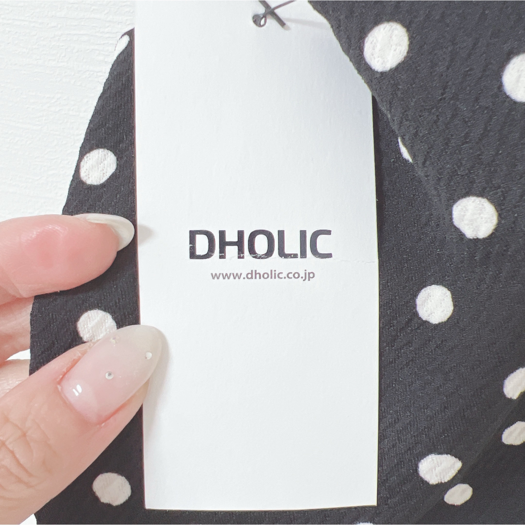 dholic(ディーホリック)の新品 Dholic ドットマーメイドスカート レディースのスカート(ひざ丈スカート)の商品写真