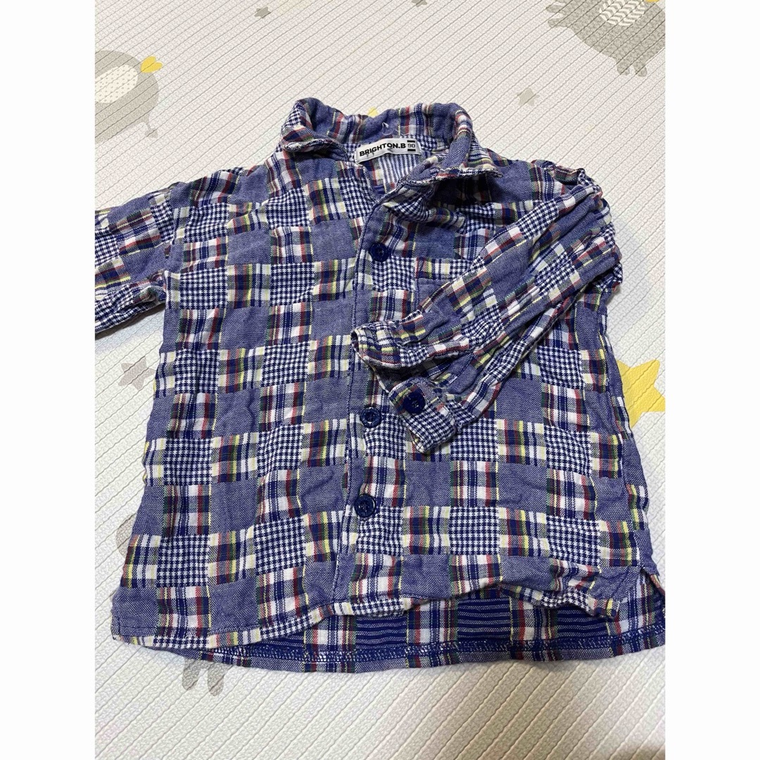 90センチ　ロンT  シャツ　4枚セット キッズ/ベビー/マタニティのキッズ服男の子用(90cm~)(Tシャツ/カットソー)の商品写真