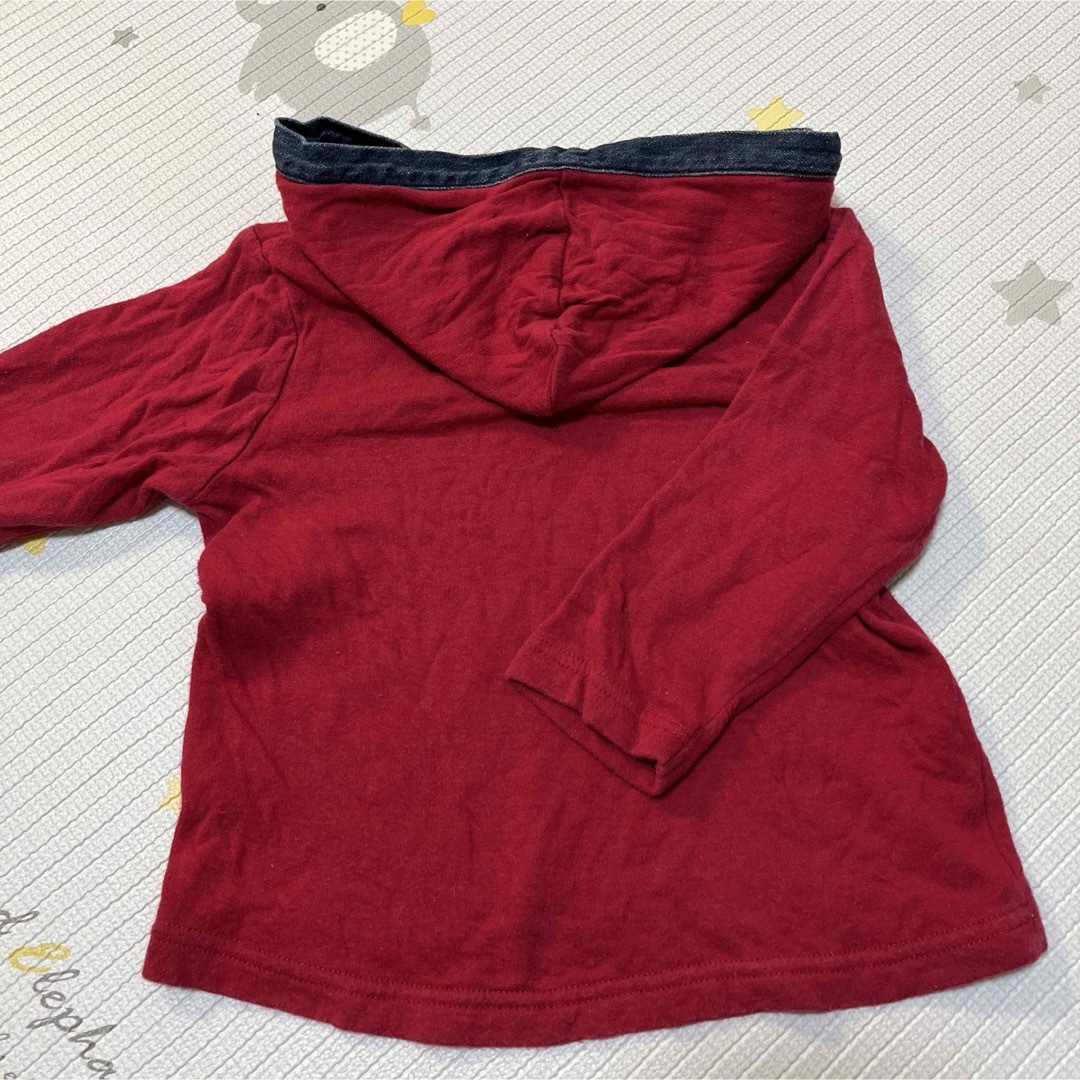 90センチ　ロンT  シャツ　4枚セット キッズ/ベビー/マタニティのキッズ服男の子用(90cm~)(Tシャツ/カットソー)の商品写真