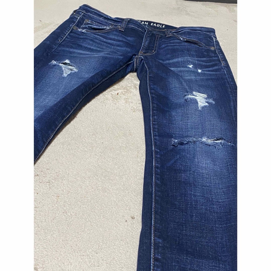 American Eagle(アメリカンイーグル)のアメリカンイーグル☆JEGGING ☆スキニーストレッチデニム☆ 6 SHORT メンズのパンツ(デニム/ジーンズ)の商品写真