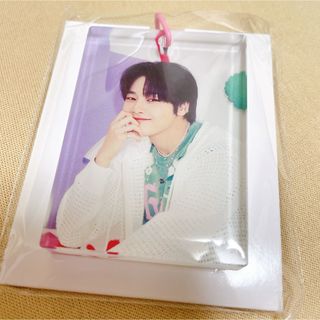 straykids シーグリ アクリルブロックキーホルダー アイエン(アイドルグッズ)