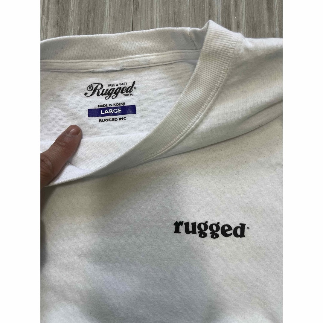 rugged 半袖プリント Tシャツ ラギッド メンズのトップス(Tシャツ/カットソー(半袖/袖なし))の商品写真