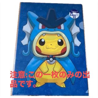 ポケモン　ギャラドスごっこピカチュウ　A4クリアファイル