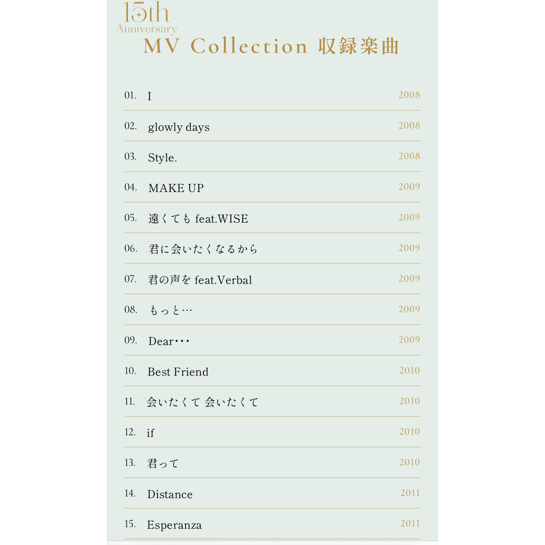 西野カナ/MV Collection 3枚組 エンタメ/ホビーのDVD/ブルーレイ(ミュージック)の商品写真