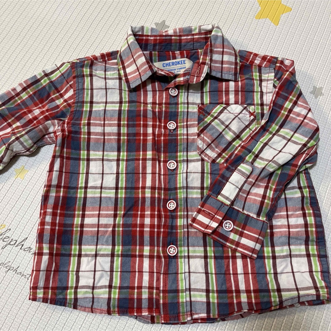 BeBe(ベベ)の90センチ　ロンT  シャツ　4枚セット キッズ/ベビー/マタニティのキッズ服男の子用(90cm~)(Tシャツ/カットソー)の商品写真