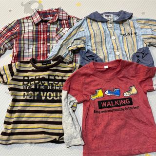 ベベ(BeBe)の90センチ　ロンT  シャツ　4枚セット(Tシャツ/カットソー)