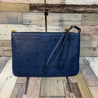 エムシーエム(MCM)のMCM ロゴ グラフィック　セカンドバッグ　クラッチバッグ(セカンドバッグ/クラッチバッグ)