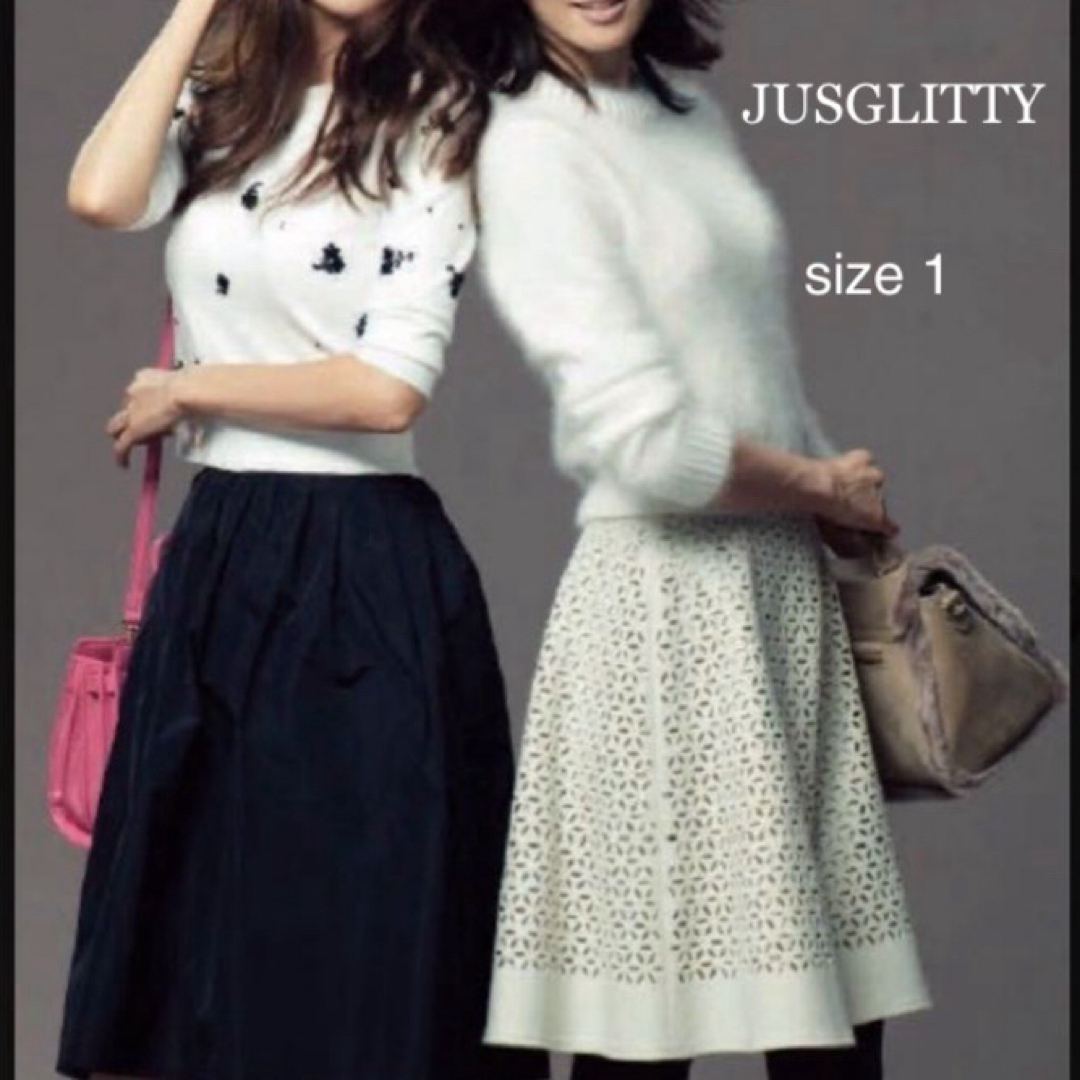 JUSGLITTY(ジャスグリッティー)の♔︎JUSGLITTY♔︎フレアスカート【1】 レディースのスカート(ひざ丈スカート)の商品写真