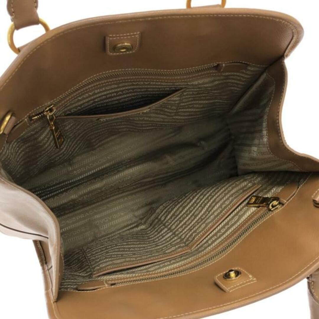 PRADA(プラダ)のプラダ トートバッグ - ブラウン 革タグ レディースのバッグ(トートバッグ)の商品写真