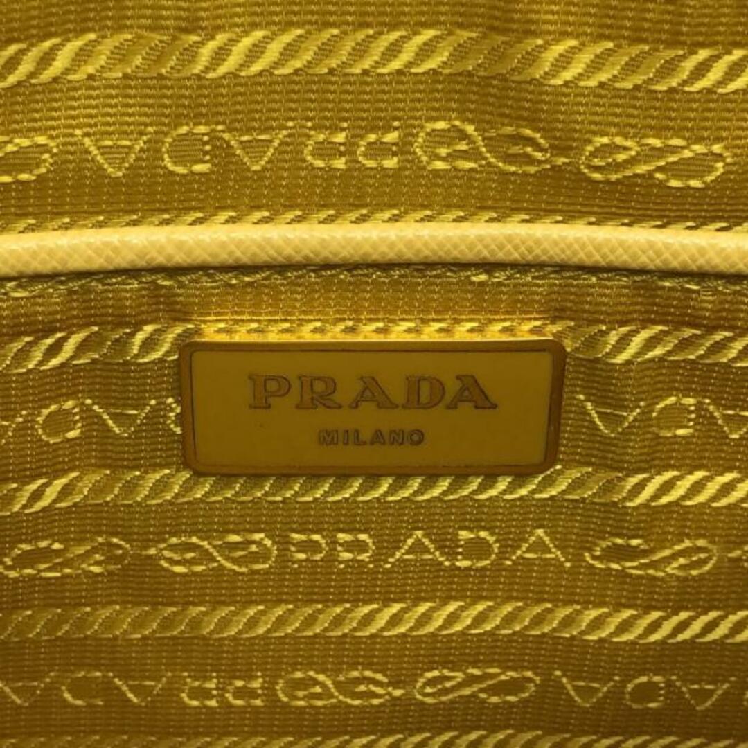 PRADA(プラダ)のプラダ トートバッグ - イエロー レザー レディースのバッグ(トートバッグ)の商品写真