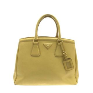 プラダ(PRADA)のプラダ トートバッグ - イエロー レザー(トートバッグ)