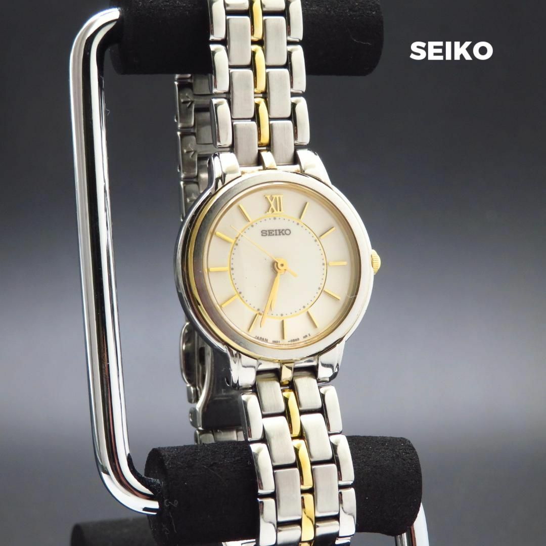 SEIKO(セイコー)のSEIKO 腕時計 コンビカラー ラウンドフェイス　 レディースのファッション小物(腕時計)の商品写真