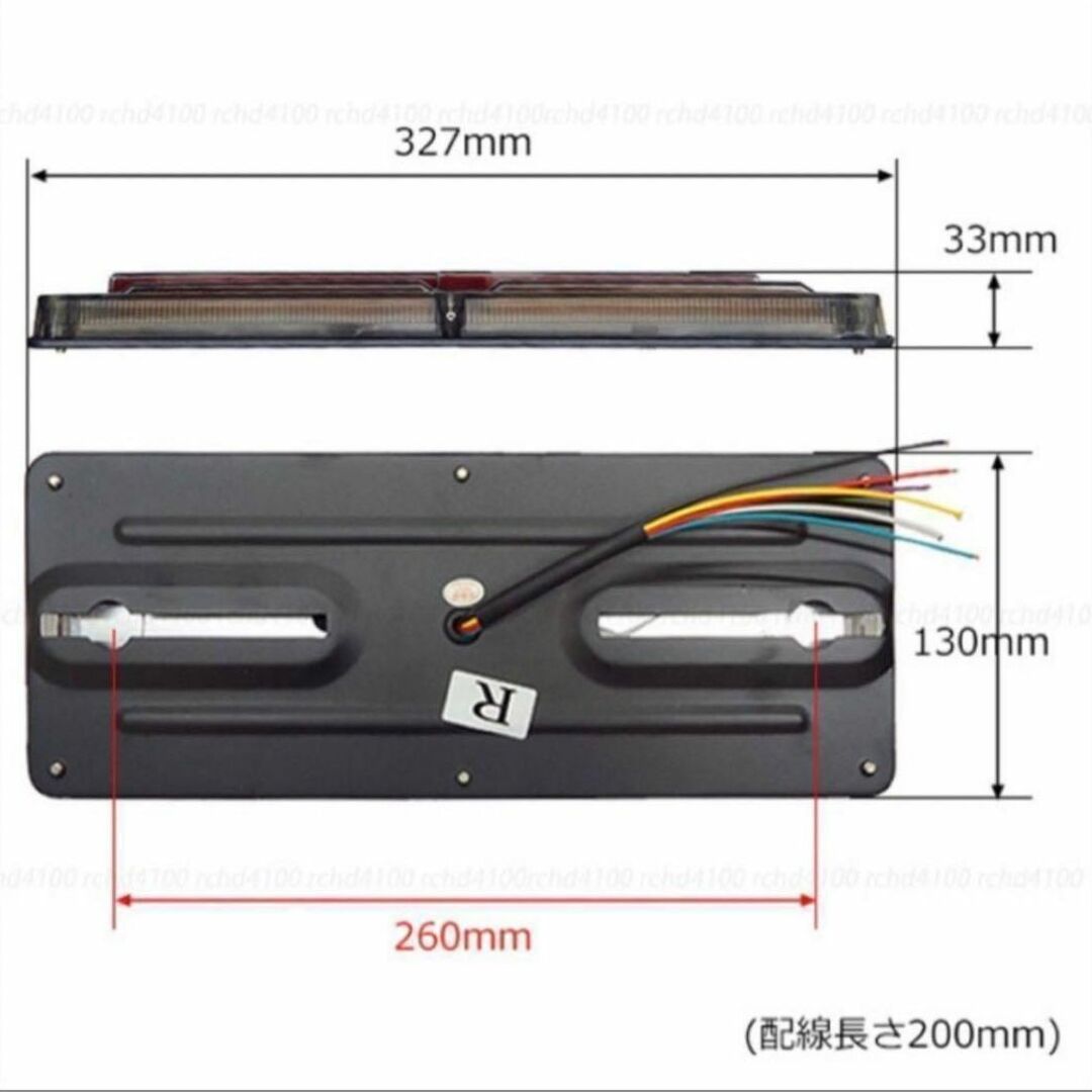 トラック テール ランプ LED ライト 2連 24V ウィンカー 2個セット 自動車/バイクの自動車(トラック・バス用品)の商品写真