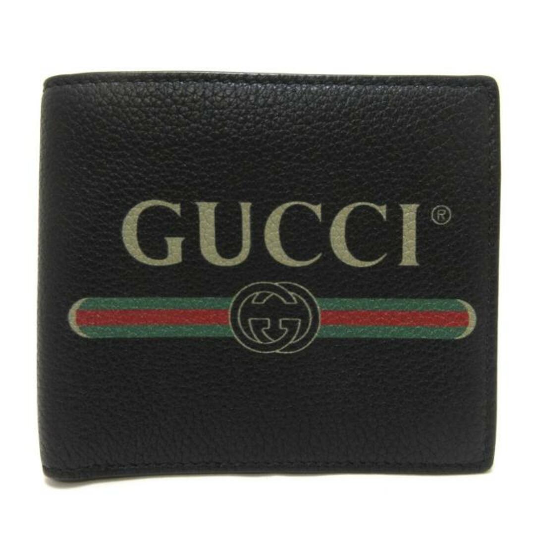 Gucci(グッチ)のグッチ 2つ折り財布美品  グッチプリント レディースのファッション小物(財布)の商品写真