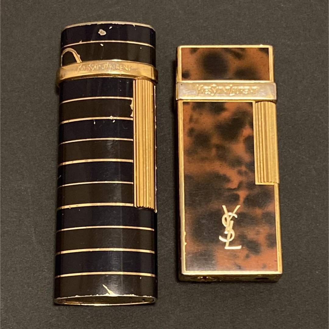 Yves Saint Laurent(イヴサンローラン)のYVES SAINT LAURENT ガスライター 2点セット メンズのファッション小物(タバコグッズ)の商品写真