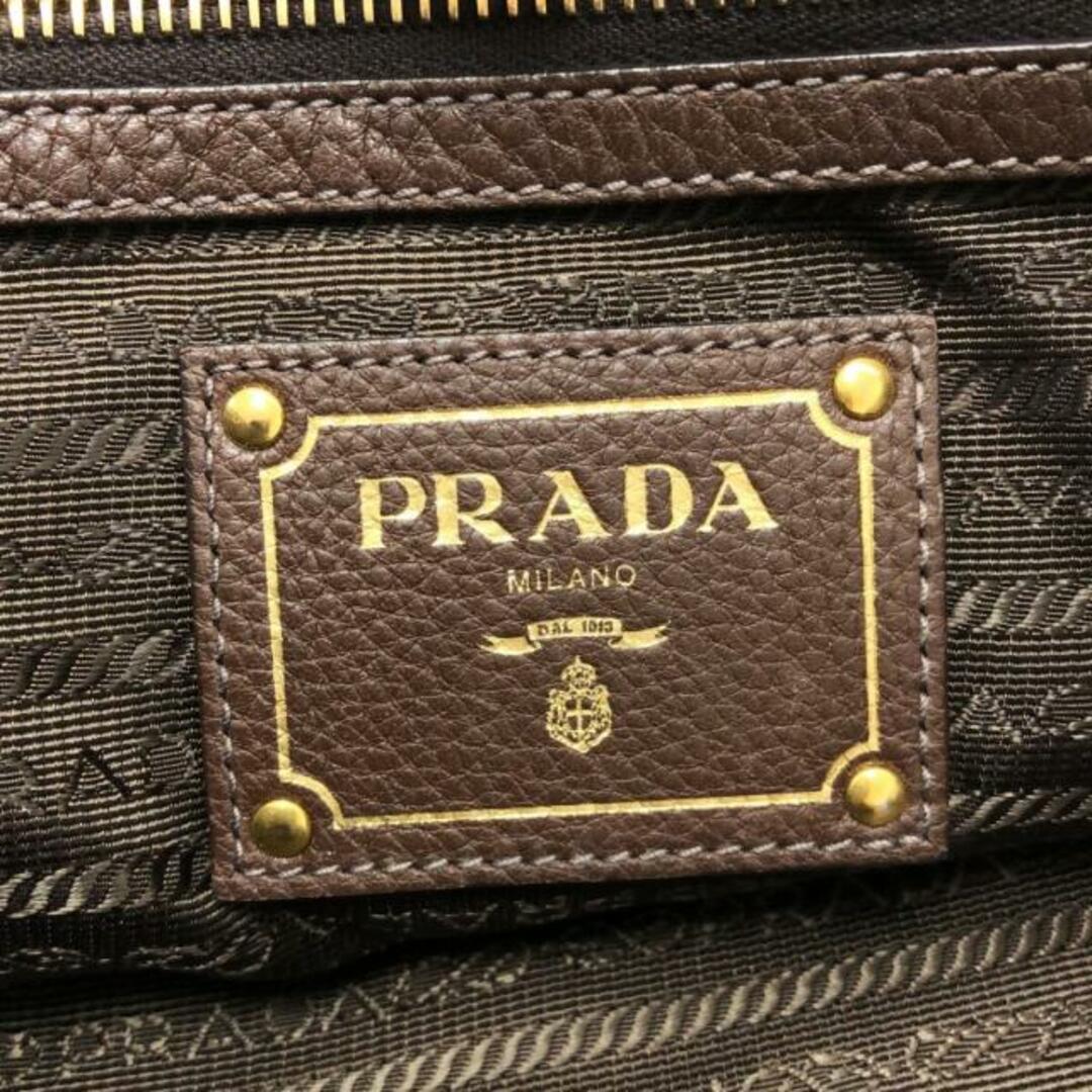 PRADA(プラダ)のプラダ トートバッグ - ダークブラウン レディースのバッグ(トートバッグ)の商品写真