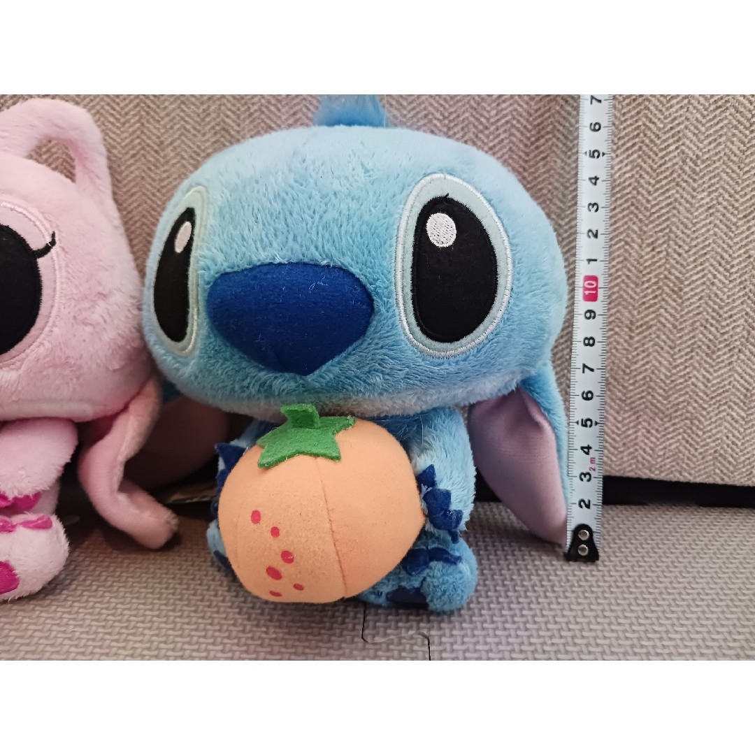 STITCH(スティッチ)のスティッチ&エンジェル　ぬいぐるみ エンタメ/ホビーのおもちゃ/ぬいぐるみ(ぬいぐるみ)の商品写真