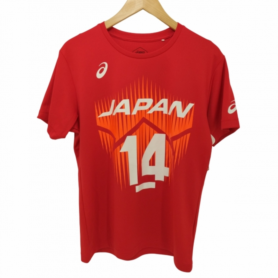 asics(アシックス)のASICS(アシックス) 日本バレーボールユニフォーム メンズ トップス メンズのトップス(Tシャツ/カットソー(半袖/袖なし))の商品写真