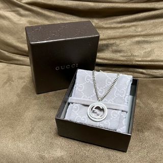 グッチ(Gucci)のグッチ　Gロゴ ネックレス　シルバー925(ネックレス)