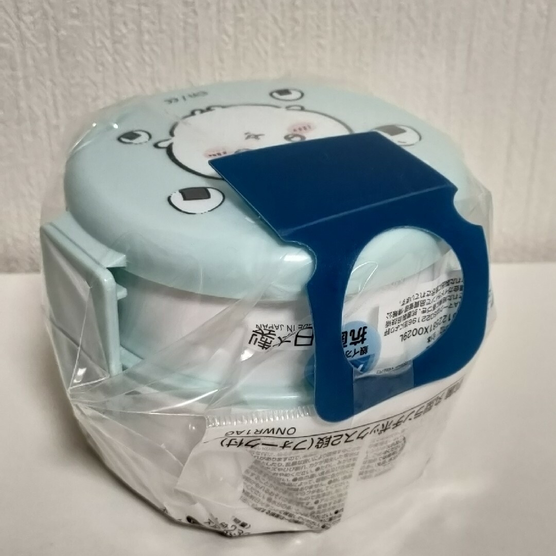 新品未開封　抗菌 2段 丸型弁当箱 500ml ちいかわ(1個) インテリア/住まい/日用品のキッチン/食器(弁当用品)の商品写真