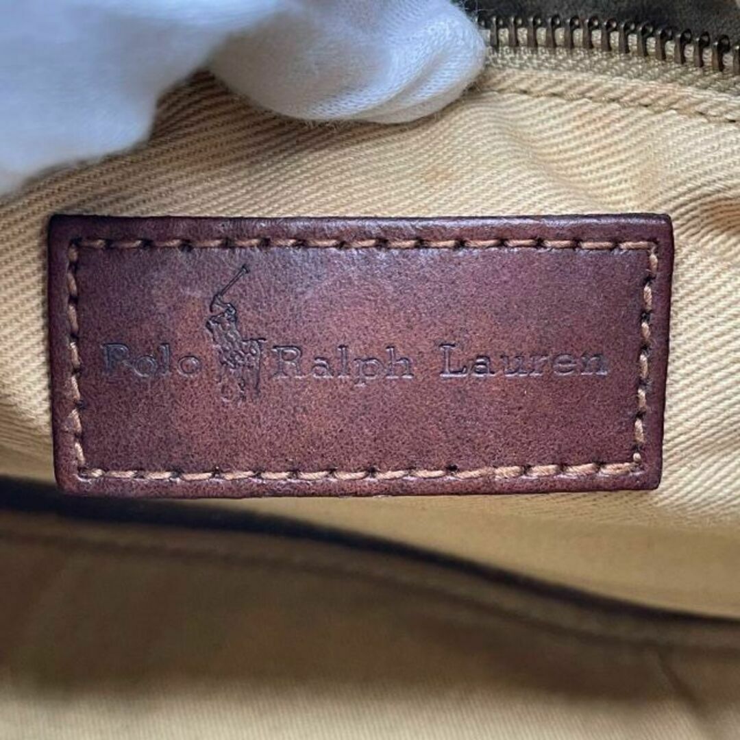 POLO RALPH LAUREN(ポロラルフローレン)の✨️良品✨️Polo Ralph Lauren ミニボストンバッグ ハンドバッグ レディースのバッグ(ハンドバッグ)の商品写真