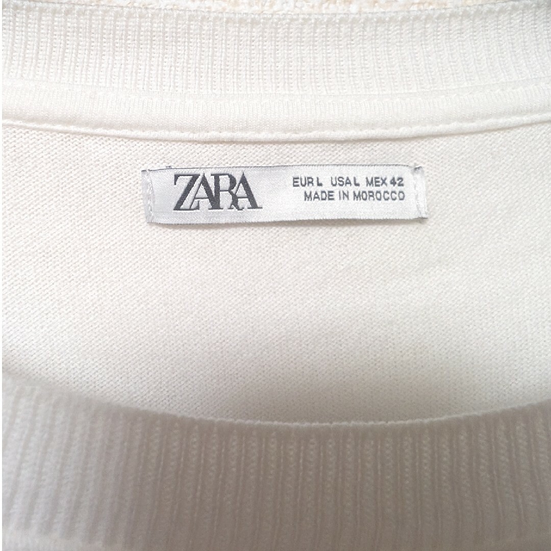 ZARA(ザラ)のZARA　ザラ　ニットシャツ メンズのトップス(シャツ)の商品写真