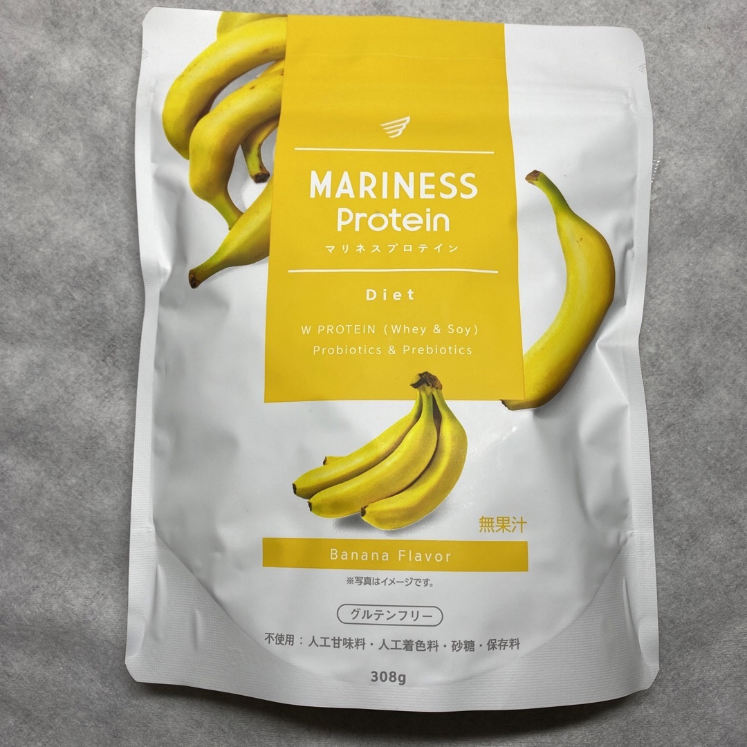 MARINESS マリネス　プロテイン　ダイエット　バナナ　ブルーベリー 食品/飲料/酒の健康食品(プロテイン)の商品写真