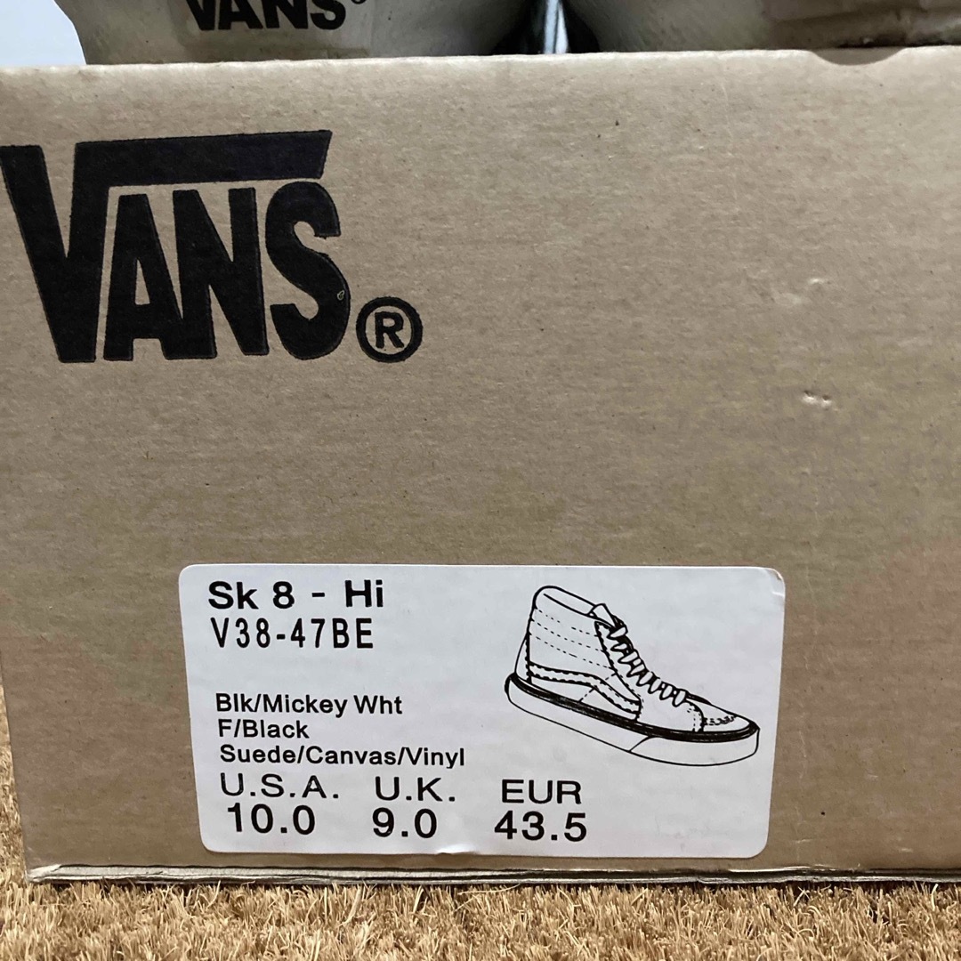 VANS(ヴァンズ)のVANS Disney BEAMS コラボ sk8-Hi  メンズの靴/シューズ(スニーカー)の商品写真