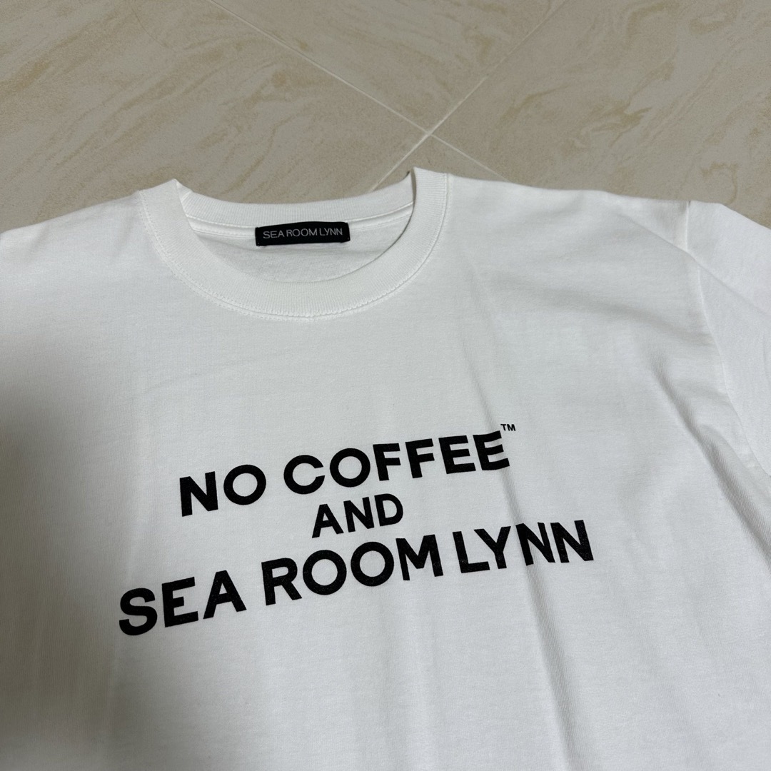 SeaRoomlynn(シールームリン)のsearoomlynn no coffee コラボ　Tシャツ レディースのトップス(Tシャツ(半袖/袖なし))の商品写真