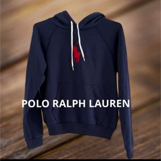 ポロラルフローレン(POLO RALPH LAUREN)のPOLO ラルフローレン　パーカー　ネイビー　米国購入　新品(パーカー)