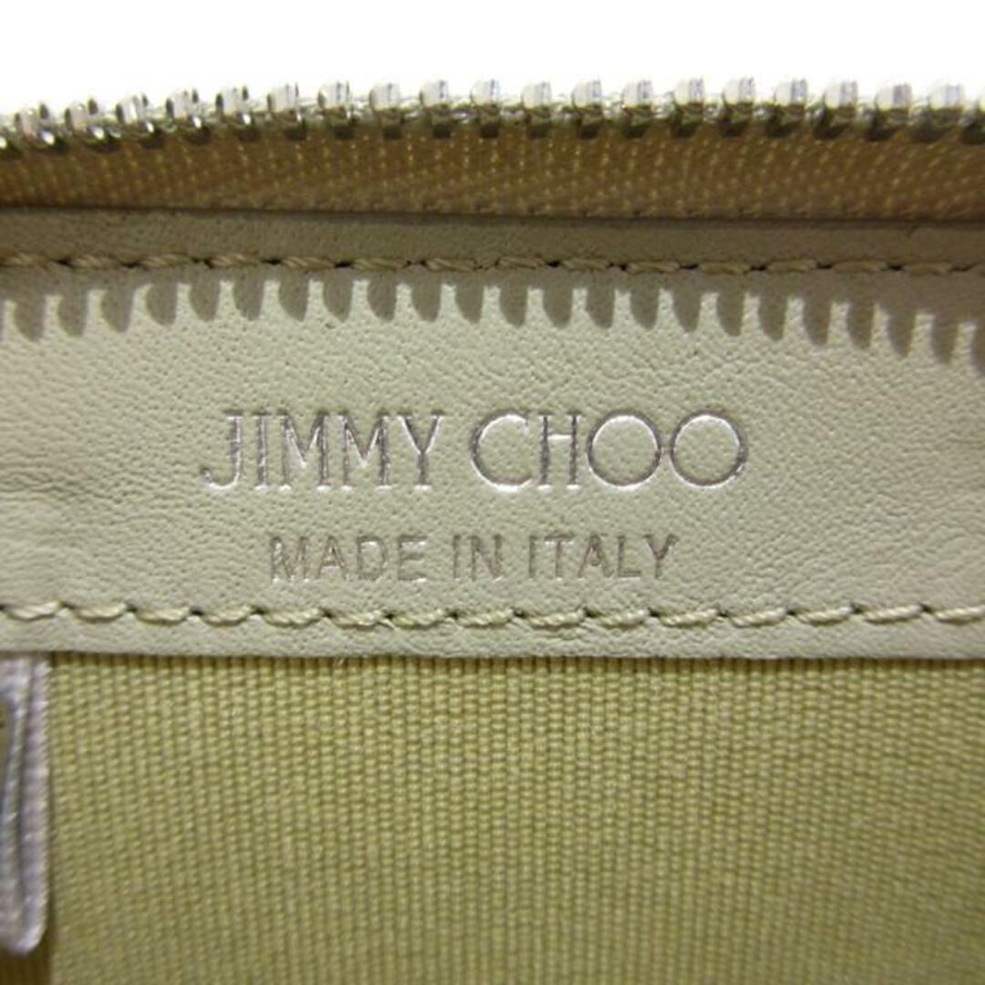 JIMMY CHOO(ジミーチュウ)のジミーチュウ コインケース美品  シルバー レディースのファッション小物(コインケース)の商品写真